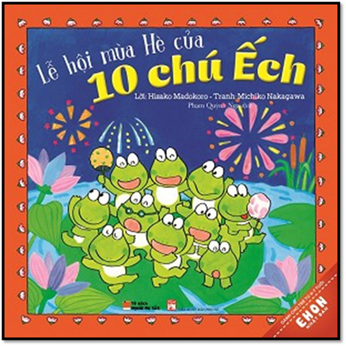 10 Chú Ếch Lễ Hội Mùa Hè (NXB Phụ Nữ 2016) - Hisako Madokoro, 34 Trang
