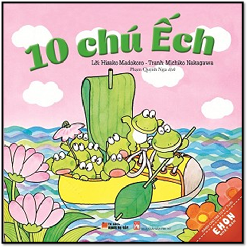 10 Chú Ếch (NXB Phụ Nữ 2016) - Hisako Madokoro, 34 Trang