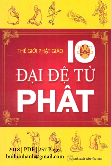 10 Đại Đệ Tử Phật (NXB Tôn Giáo 2018) - Nhiều Tác Giả, 257 Trang