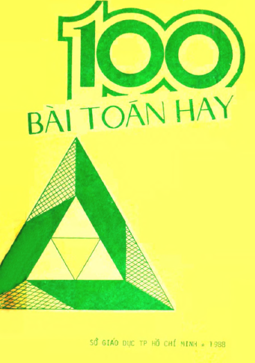 100 Bài Toán Hay (NXB Tổng Hợp 1988) - Baian G. Steinhaus, 202 Trang