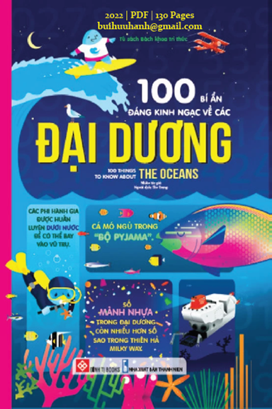100 Bí Ẩn Đáng Kinh Ngạc Về Các Đại Dương (NXB Thanh Niên 2022) - Jerome Martin, 130 Trang