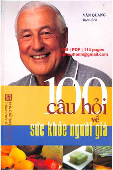 100 Câu Hỏi Về Sức Khỏe Người Già (NXB Tổng Hợp 2008) - Vân Quang, 114 Trang