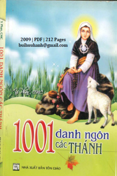 1001 Danh Ngôn Các Thánh (NXB Tôn Giáo 2009) - Y Phan, 212 Trang