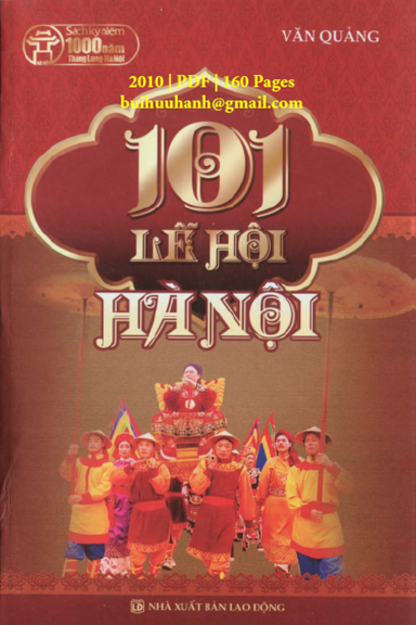 101 Lễ Hội Hà Nội (NXB Lao Động 2010) - Văn Quảng, 160 Trang