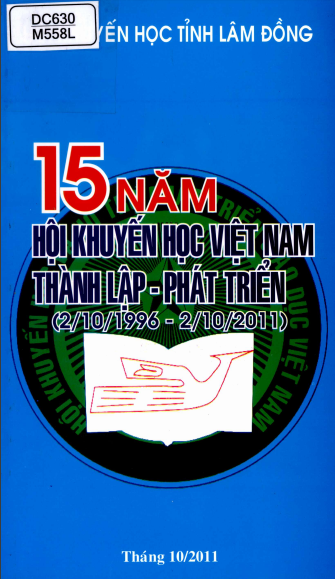 15 Năm Hội Khuyến Học Việt Nam Thành Lập - Phát Triển (2-10-1996 - 2-10-2011) - Hoàng Kiến Giang