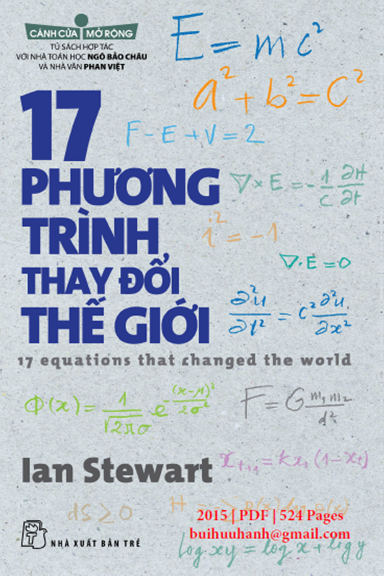 17 Phương Trình Thay Đổi Thế Giới (NXB Trẻ 2015) - Ian Stewart, 524 Trang