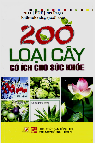 200 Loại Cây Có Ích Cho Sức Khỏe (NXB Tổng Hợp 2011) - Thiên Kim, 209 Trang