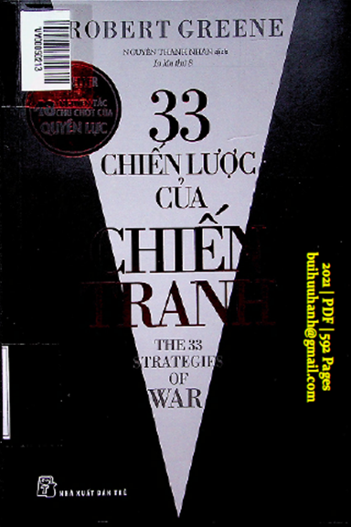 33 Chiến Lược Của Chiến Tranh (NXB Trẻ 2021) - Robert Greene, 592 Trang