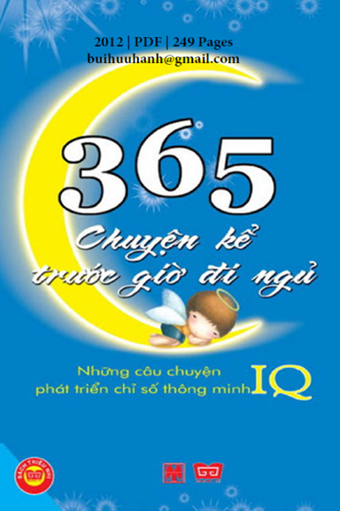 365 Chuyện Kể Trước Giờ Đi Ngủ-Phát Triển Chỉ Số IQ (NXB Hồng Bàng 2012) - Tuệ Văn, 249 Trang
