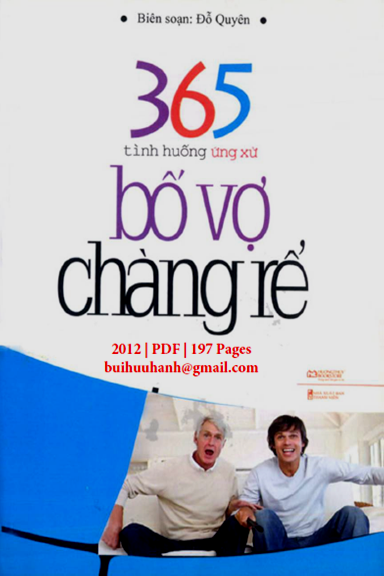 365 Tình Huống Ứng Xử Bố Vợ-Chàng Rể (NXB Thanh Niên 2012) - Đỗ Quyên, 197 Trang