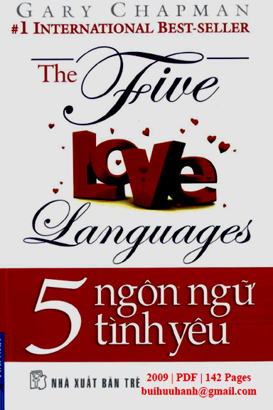 5 Ngôn Ngữ Tình Yêu (NXB Trẻ 2009) - Gary Chapman, 142 Trang