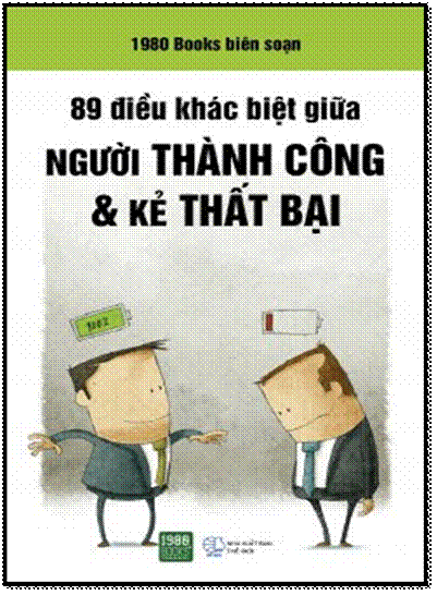 89 Điều Khác Biệt Giữa Người Thành Công Và Kẻ Thất Bại (NXB Thế Giới 2016) - 1980 Books, 272 Trang