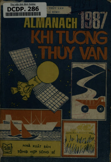 Almanach 1987 Khí Tượng Thủy Văn (NXB Tổng Hợp 1986) - Nhiều Tác Giả, 199 Trang