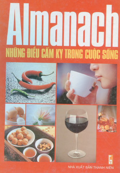 Almanach Những Điều Cấm Kỵ Trong Cuộc Sống (NXB Thanh Niên 2005) - Hoàng Bắc, 968 Trang