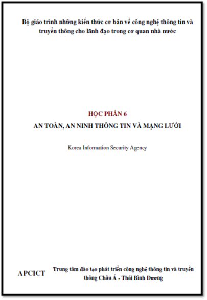 An Toàn, An Ninh Thông Tin Và Mạng Lưới (NXB Hà Nội 2010) - Suk Rhee, 142 Trang