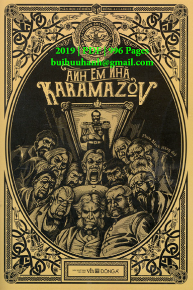 Anh Em Nhà Karamazov (NXB Văn Học 2019) - Fyodor Dostoevsky, 996 Trang