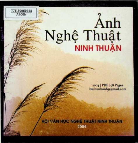Ảnh Nghệ Thuật Ninh Thuận (NXB Ninh Thuận 2004) - Đình Hy, 98 Trang