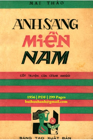 Ánh Sáng Miền Nam (NXB Sáng Tạo 1956) - Mai Thảo, 299 Trang