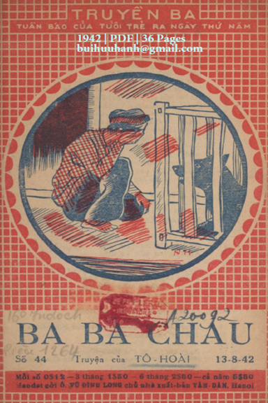 Ba Bà Cháu (NXB Tân Dân 1942) - Tô Hoài, 36 Trang