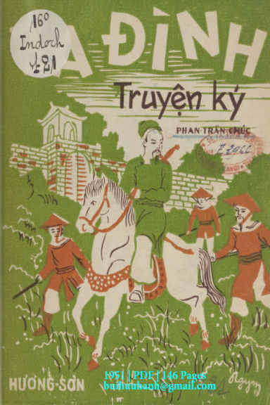 Ba Đình (NXB Hương Sơn 1951) - Phan Trần Chúc, 146 Trang