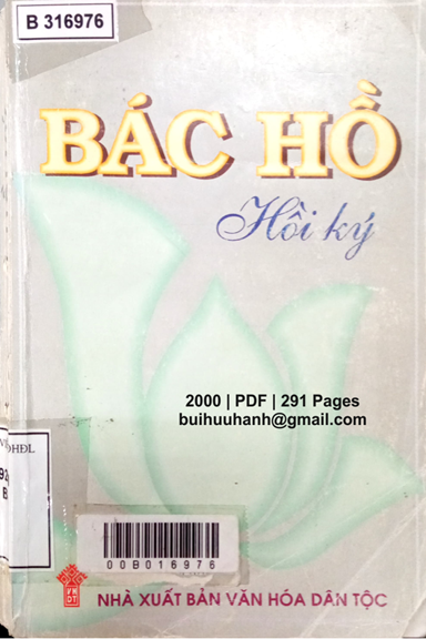 Bác Hồ Hồi Ký (NXB Văn Hóa Dân Tộc 2000) - Nhiều Tác Giả, 291 Trang