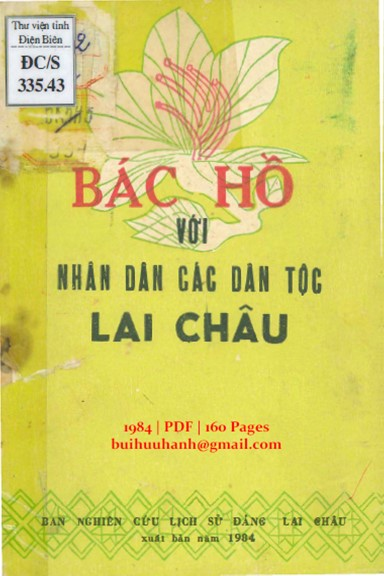Bác Hồ Với Nhân Dân Các Dân Tộc Lai Châu (NXB Lai Châu 1984) - Nhiều Tác Giả, 160 Trang