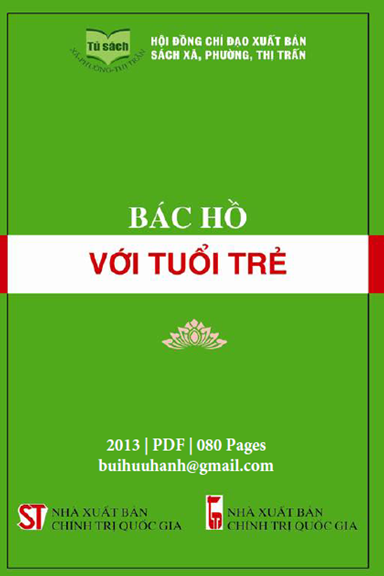 Bác Hồ Với Tuổi Trẻ (NXB Chính Trị 2013) - Vũ Kỳ, 80 Trang