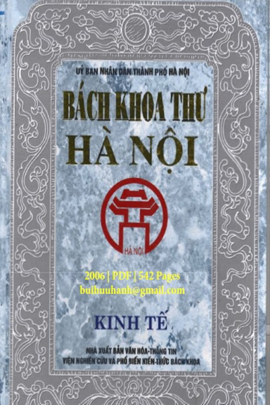 Bách Khoa Thư Hà Nội Tập 5-Kinh Tế (NXB Văn Hóa Thông Tin 2006) - Lê Xuân Tùng, 542 Trang