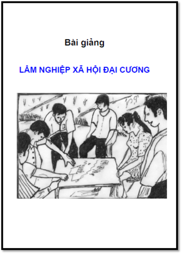 Bài Giảng Lâm Nghiệp Xã Hội Đại Cương (NXB Hà Nội 2002) - Võ Văn Thoan, 176 Trang
