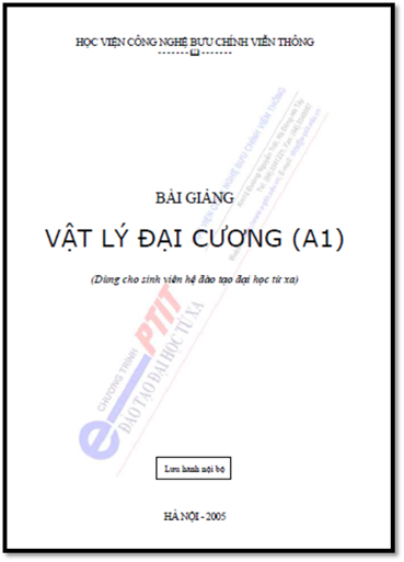 Bài Giảng Vật Lý Đại Cương A1 (NXB Hà Nội 2005) - Võ Thị Thanh Hà, 178 Trang