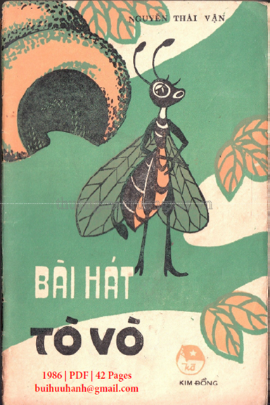 Bài Hát Tò Vò (NXB Kim Đồng 1986) - Nguyễn Thái Vận, 42 Trang