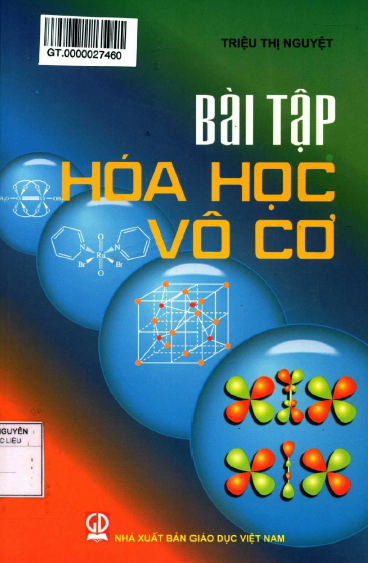 Bài Tập Hóa Học Vô Cơ (NXB Giáo Dục 2013) - Triệu Thị Nguyệt, 176 Trang
