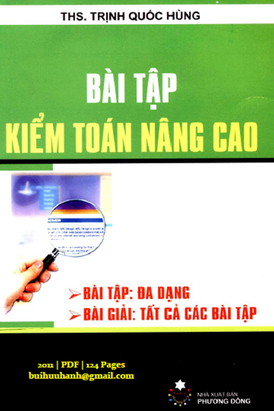 Bài Tập Kiểm Toán Nâng Cao (NXB Phương Đông 2011) - Trịnh Quốc Hùng, 124 Trang