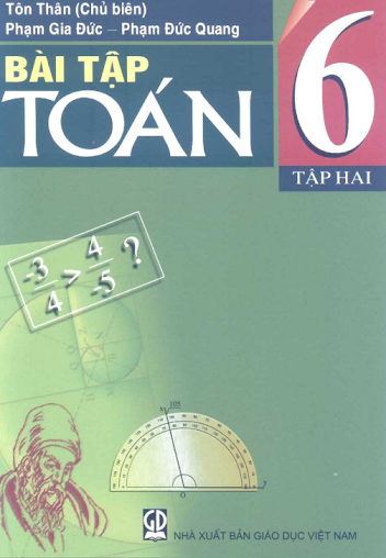 Bài Tập Toán 6 Tập 2 (NXB Giáo Dục 2011) - Tôn Thân, 113 Trang