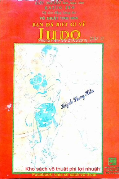 Bạn Đã Biết Gì Về Judo Tập 2 (NXB Tổng Hợp 1990) - Kiều Nguyễn, 89 Trang