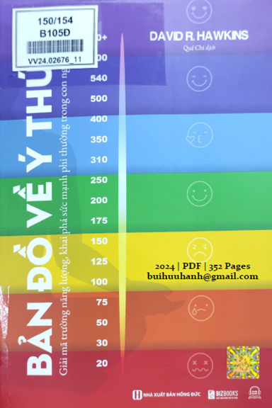 Bản Đồ Về Ý Thức (NXB Hồng Đức 2024) - David R. Hawkins, 352 Trang