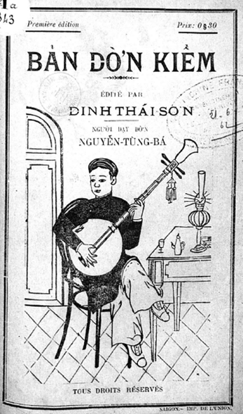 Bản Đờn Kiểm (NXB Sài Gòn 1913) - Nguyễn Tùng Bá, 47 Trang