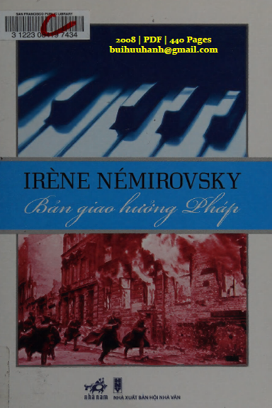 Bản Giao Hưởng Pháp (NXB Hội Nhà Văn 2008) - Iréne Némirovsky, 440 Trang