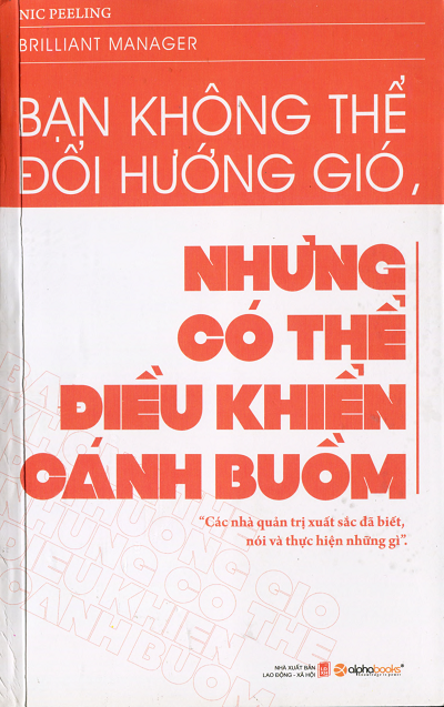 Bạn Không Thể Đổi Hướng Gió, Nhưng Bạn Có Thể Điều Khiển Cánh Buồm - Nic Peeling, 251 Trang