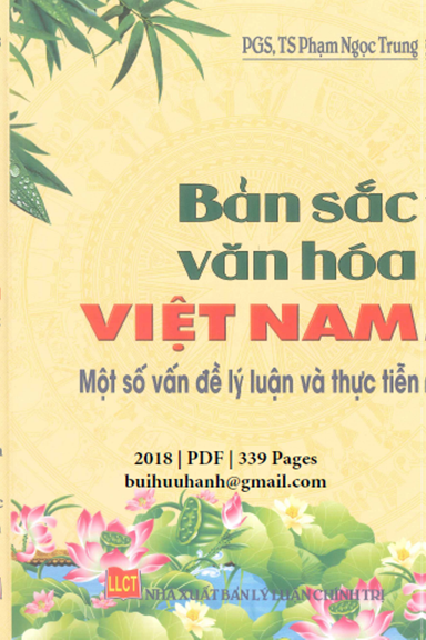 Bản Sắc Văn Hóa Việt Nam (NXB Lý Luận Chính Trị 2018) - Phạm Ngọc Trung, 339 Trang