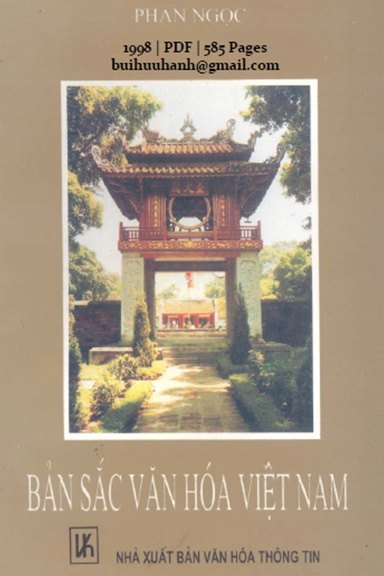 Bản Sắc Văn Hóa Việt Nam (NXB Văn Hóa Thông Tin 1998) - Phan Ngọc, 585 Trang