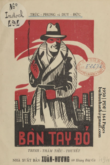 Bàn Tay Đỏ (NXB Xuân Dương 1950) - Trúc Phong, 164 Trang