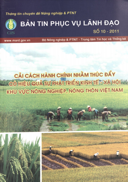 Bản Tin Phục Vụ Lãnh Đạo Số 2011-10 - Cải Cách Hành Chính Nhằm Thúc Đẩy Có Hiệu Quả Sự Phát Triển