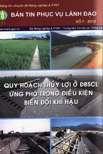 Bản Tin Phục Vụ Lãnh Đạo Số 2012-07 - Quy Hoạch Thủy Lợi Ở Đồng Bằng Sông Cửu Long