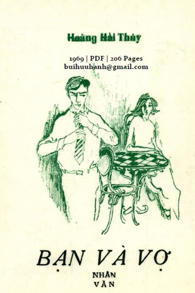 Bạn Và Vợ (NXB Nhân Văn 1969) - Hoàng Hải Thủy, 206 Trang