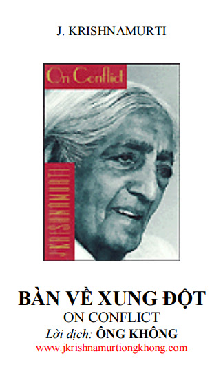 Bàn Về Xung Đột (NXB Hoa Kỳ 2009) - J. Krishnamurti, 183 Trang