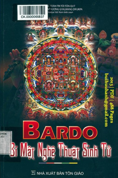 Bardo Bí Mật Nghệ Thuật Sinh Tử (NXB Tôn Giáo 2013) - Gyalwang Drukpa, 488 Trang