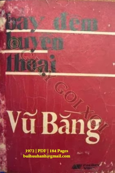 Bẩy Đêm Huyền Thoại (NXB Văn Học 1972) - Vũ Bằng, 184 Trang