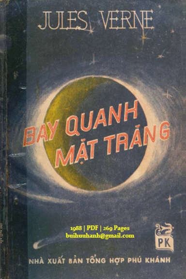 Bay Quanh Mặt Trăng (NXB Tổng Hợp 1988) - Jules Verne, 269 Trang