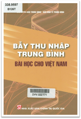 Bẫy Thu Nhập Trung Bình Bài Học Cho Việt Nam (NXB Chính Trị 2014) - Nhiều Tác Giả, 564 Trang